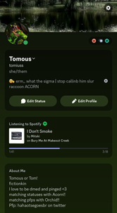 My discord layout >>>>>>