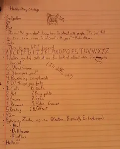 Handwriting Challenge