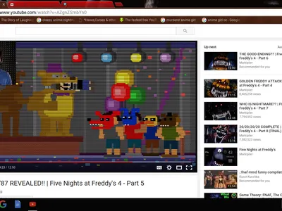 When Markiplier Reached the End of FNAF 4