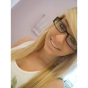 What I'm doing now...love these new glasses lol