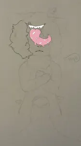 when you finish one-eighth of your picture and your wacom pen gives up on you