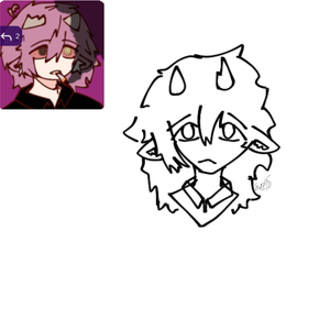 here u go @TinyGoat I'm sorry its not the best, if u would like me to color it I will! :3