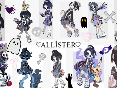 Allister from Pokemon! My own wallpaper I made!