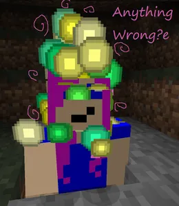 Part of a screenshot I took. I then edited it. I made the pink haired skin myself.