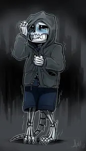 Uh oh, Sans what is happening to you?