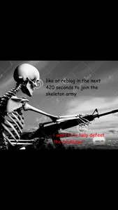 JOIN THE SKELETON WAR