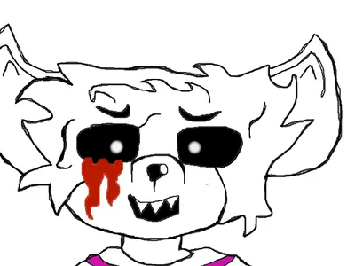 monster form (white)