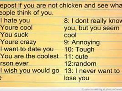 Have fun tell the truth!