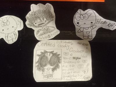 Things I be making at school knowing I have bad grades and a short  attention  span