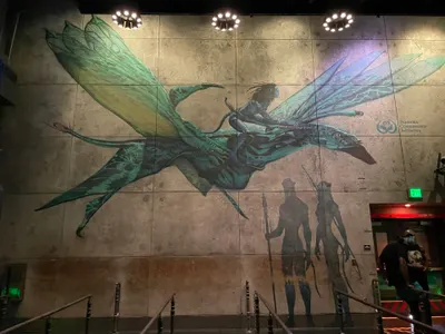 this is the size of an avatar, its on a disney ride