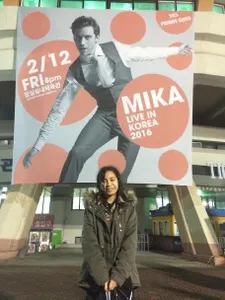 Me at the Mika Concert