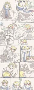 LINK. Y U SO CUTE. *hugs my poor smol child tight*