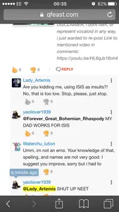 This is just the LOWEST of the low! Qfeast, kindly BAN THIS PERSON?