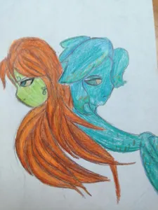 I'm not sure if I drew Miki's hair correctly @TwiliTwili