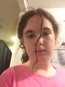 My curl that won't leave my face