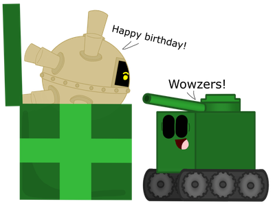 He made this for me recently for my birthday @Firey_is_back.