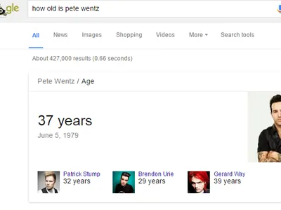 EVEN GOOGLE LOVES THE EMO TRINITY