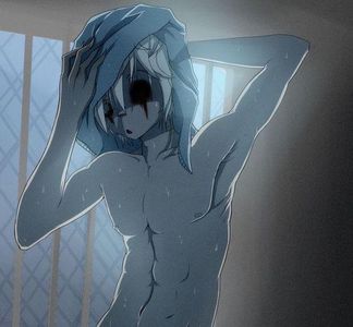 its not nudity so i can get banned (jeff caught me out of the shower a while back)