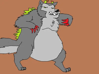 What will happen when Wolfie eats too much junk food...
