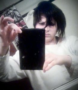 L, he doesn't understand the craze with selfies