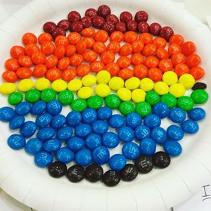 I made m&ms rainbow