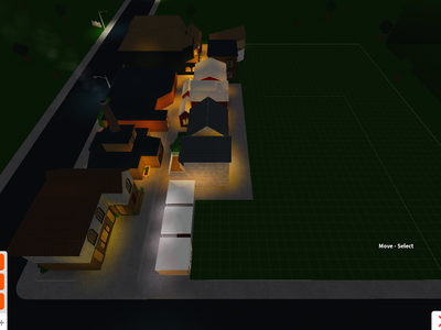 medieval-fantasy town wip