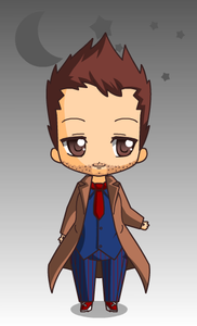 Little mini Tenth in his blue suit! /)>3</)