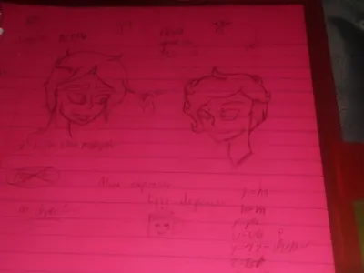 Le Doodles i did in school.