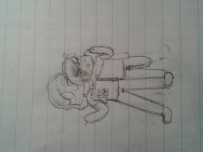 When lè bebe is gone and all you can do is draw her @THE.GREAT.PAPYRUS.and.sans