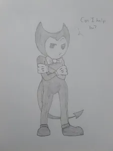 Look at dis Bendy I drew.....