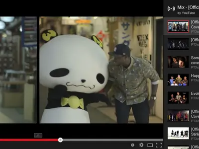 What The Fluff Pentatonix! whats with this amazingly dazzling PANDA!?