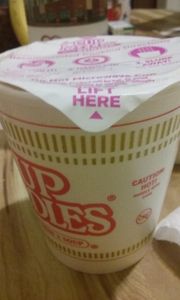 Look I'm eating