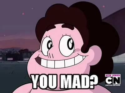 When I look at someone's face when they annoy me on purpose