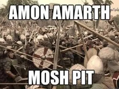 Or anytime meatheads disagree about metal
