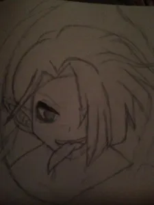 Started another one. I can't draw Ghirahim for my life. D: