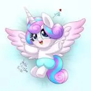 Shining Armor and Princess Cadance's Baby Flurry Heart