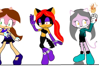The new) Aj, Alexis, and Allie
