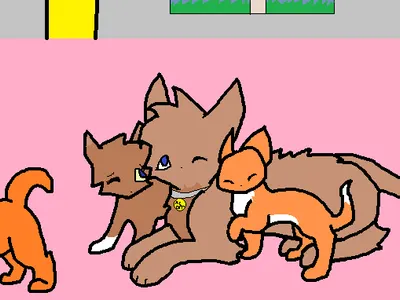 Orange, Mitten, Acorn, and Cream~ :3