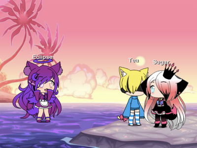 Eclipse squealing about her Brother Tea is kissing his crush Sugar