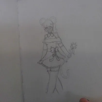 Rat magical girl lol
