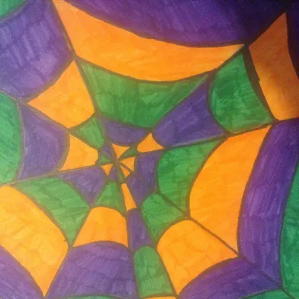 Spiderwebs (Halloween No. 1- October 7, 2015)