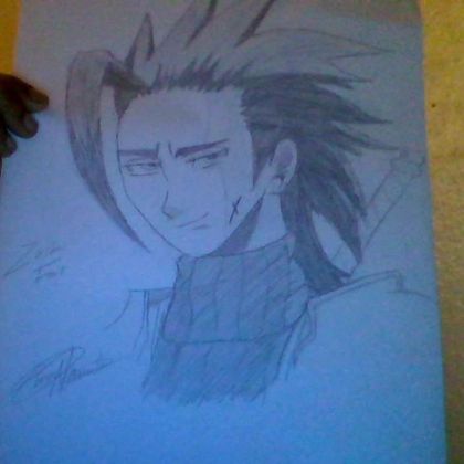 Zack  Fair from final fantasy.