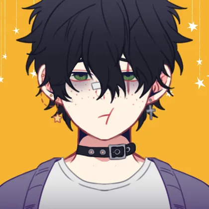 Lucid Angel Davidson new look (plz pretend theres black cat ears and tail, along with deep red wings