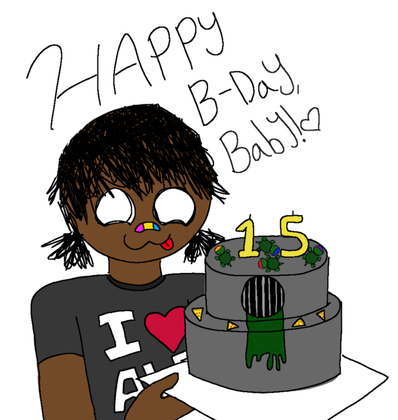 Horrendous birthday drawing for my wife