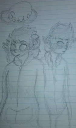 Male and female Saturn
