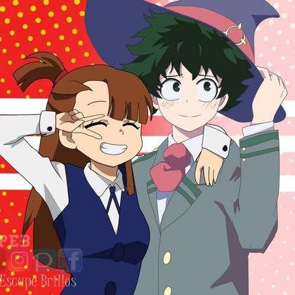 Little Witch Academia and My Hero Academia