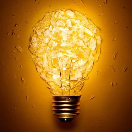 Even a broken light can still shine.