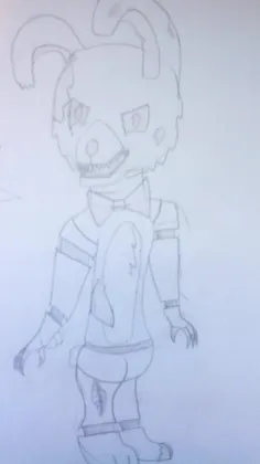 Nightmare Bonnie (right arm sucks)