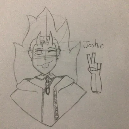 pfp drawing requested by @Josh_the_Badass_Demon
