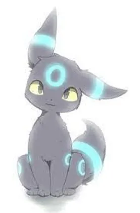adorable shiny Umbreon